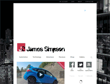 Tablet Screenshot of jamessimpson.co.uk
